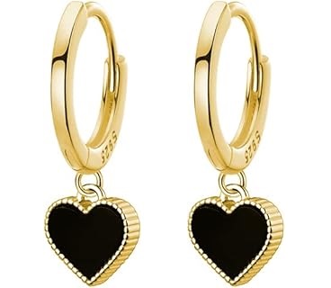 Heart Shaped Pearl Earrings