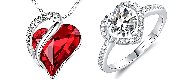 Pendant Necklace, Earrings, rings etc Gifts for her