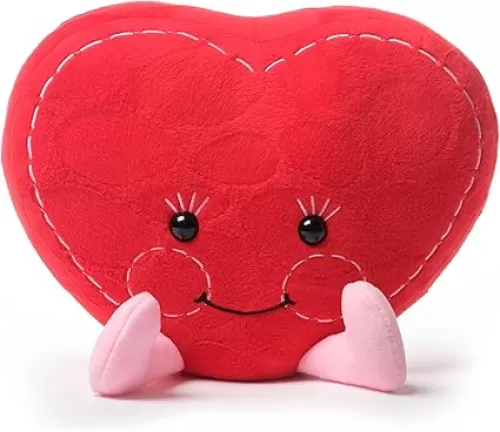 Bearington Collection Plush Heart Valentine