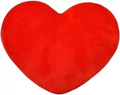 Cute Plush Red Heart Pillow Cushion Toy Throw Pillows Gift for Friends/Children/Girls/Dogs on Valentine