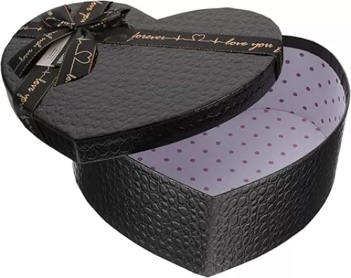 EXCEART Box Multipurpose creative container Paper box packing case heart box container holiday box paper case Box candy boxes for giving grace Heart-shaped