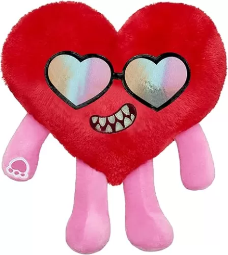 Heart-Shaped Plush Toy - Valentine