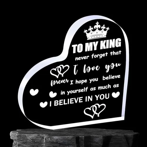 To My King - Fathers Day Gift from Daughter, Wife