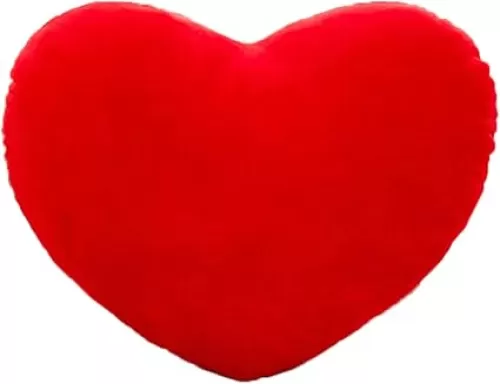 YINGGG Cute Plush Red Heart Pillow Love Pillow Cushion Toy Throw Pillows for Kids