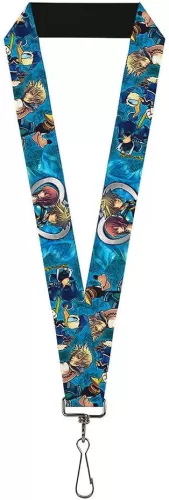 Buckle Down Lanyard-1.0-Kingdom Hearts 6-Character Pose2/turquoise B