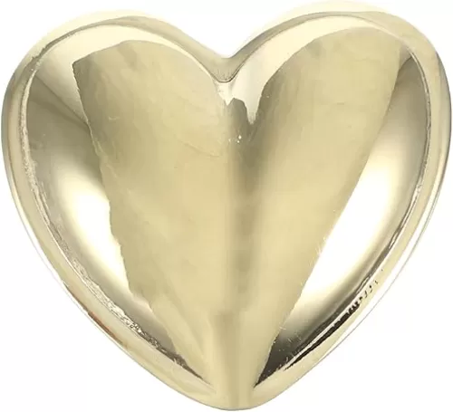 Metal Drawer Pulls and Cabinet Knobs Heart Shape Easy Install for Kitchen Wardrobe Bathroom