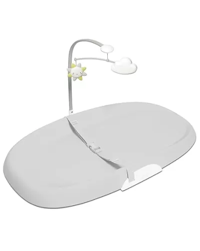 Skip Hop Baby Changing Pad Nursery Style Wipe-Clean Contoured with Cushioned Foam Grey