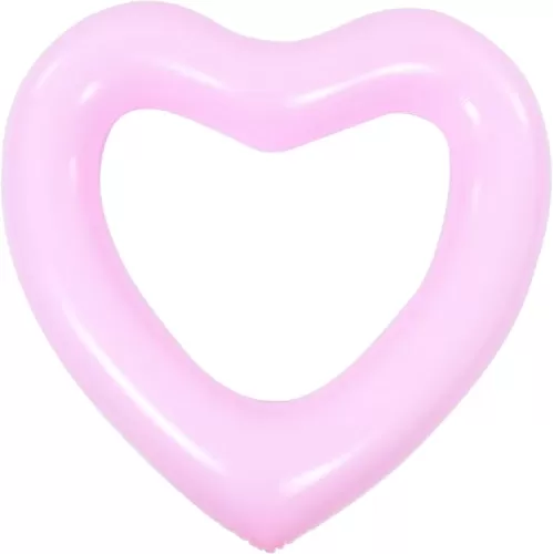 Yardwe Love Swimming Ring Small Pool Float Swim Buoy Adults LED Large Inflatables Swimming Inflatable Pool
