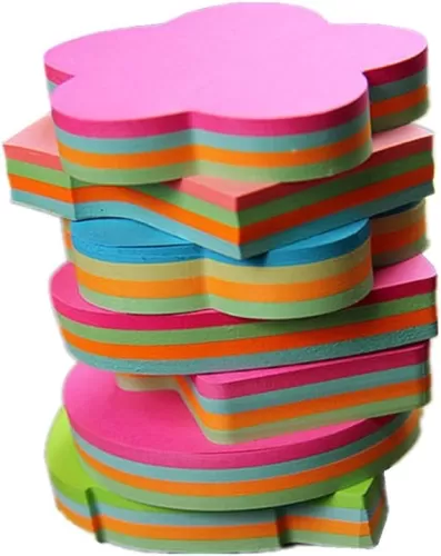 Funny live 6 Pads Creative Sticky Notes 3x3 Self-Stick Notes for Home, Office, 100 Sheets/Pad, 
