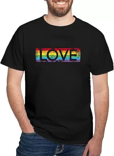 Mens Pride Shirt Gay Pride Tshirt Tie Dye Rainbow Tops Love Wins Letter Print Tee LGBT Equality Short Sleeve Tee Tops