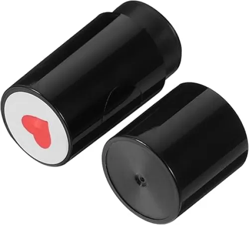 Portable Golf Ball Stamper with Heart Shape Mark Stamp Multi Use Golf Ball Marking Tool for Identification and Easy Tracking The Course