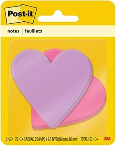 Post-it Heart-shaped Note Pad