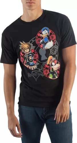 Bioworld Kingdom Hearts Group T-Shirt-