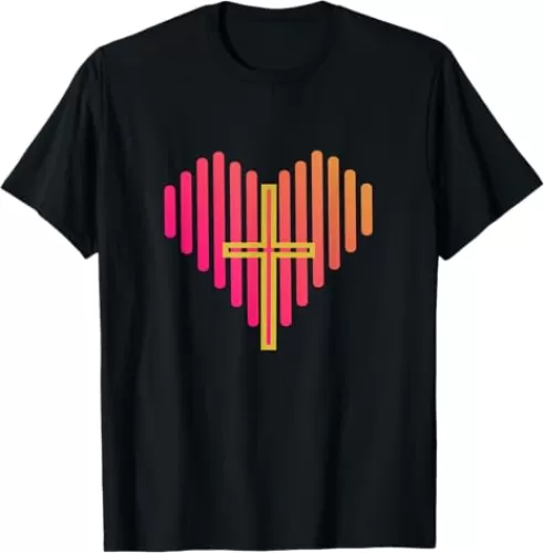 Cross in heart, I have Jesus in my heart T-Shirt
