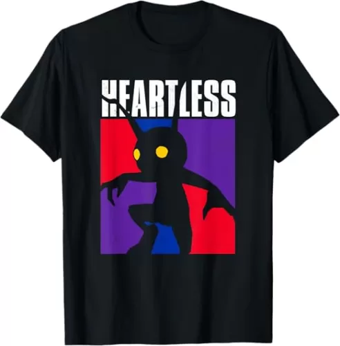 Disney Kingdom Hearts Heartless Color Mosaic Chest Poster T-Shirt