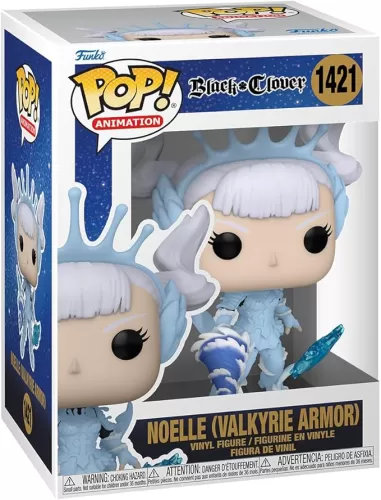Funko POP! Animation: Black Clover - Noelle - (Valkyrie Armor) - Collectable Vinyl Figure - Gift Idea - Official Merchandise - for Kids & Adults - Anime Fans - Model Figure for Collectors and Display