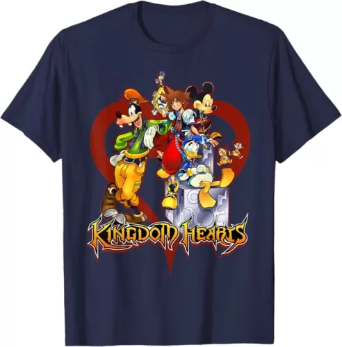 Kingdom Hearts - Sora Mickey Donald Goofy T-Shirt