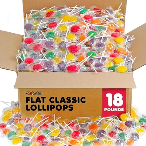 Lollipops Bulk - 18 Pounds - Classroom Suckers - Assorted Fruit Flavored - Doctor Offices, Camps, Schools, Parties and More