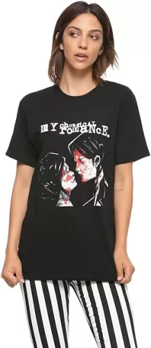 My Chemical Romance Three Cheers for Sweet Revenge Boyfriend Fit Girls T-Shirt