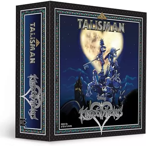 USAOPOLY Kingdom Hearts Talisman Competitive Board Game | Based on The Talisman Magical Quest Game | Official Kingdom Hearts Licensed Merchandise | Disney Kingdom Hearts 3 | KH3