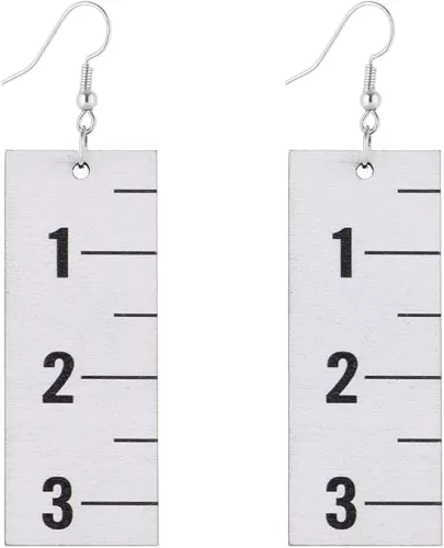 Back to School Earrings for Women Fun Teacher Earrings Rainbow Pencil Heart Earrings Statement Drop Earrings First Day of School Earrings Teacher Appreciation