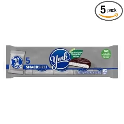 York Dark Chocolate Covered Patties, 5 Ct