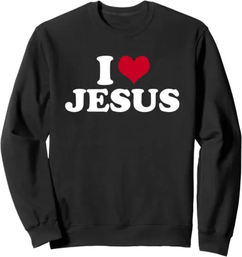 I Heart Jesus Sweatshirt