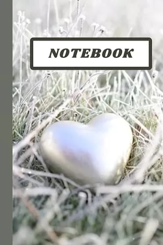 notebook: heart shaped