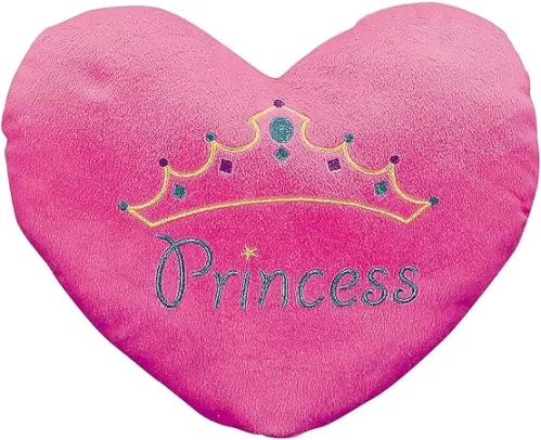 PLUSH PRINCESS HEART PILLOW - Toys - 1 Piece