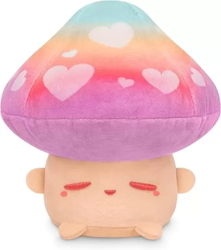 Teeturtle 6" Hearts Mushroom Plushie - Mystical Mushroom - Cute Kawaii Soft Stuffed Animals
