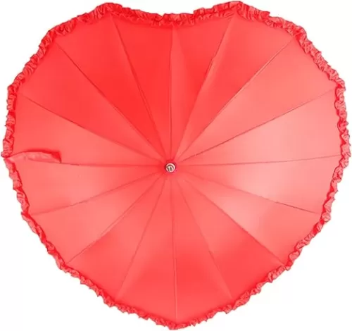 Unique Heart Shape Umbrellas Party Shades Sun And Rain Umbrellas For &Rainy Days Fashionable Essential