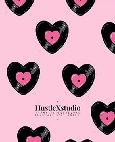 Vinyl Heart Shaped Notebook