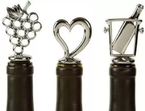 Chrome Heart Bottle Stopper - Love of Wine