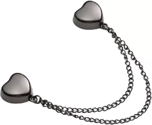 Magnetic Clothing Clip | Heart Shape Multi-Function Clothing Clip - Multi-Function Pants Shawl Sleeves Chain Clip Fasteners