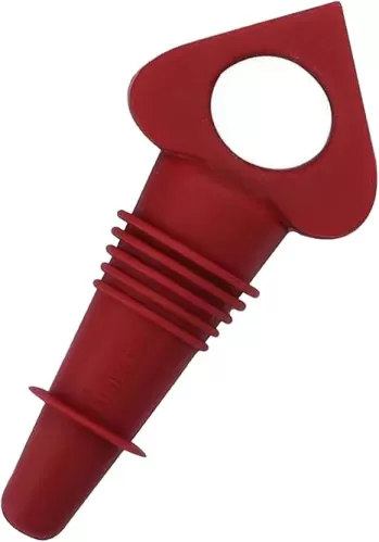Red Heart Silicone Wine Stopper -Wine Accessories Gifts for Adults-Fun Wine Corks Gifts for Mothers&Fathers Day