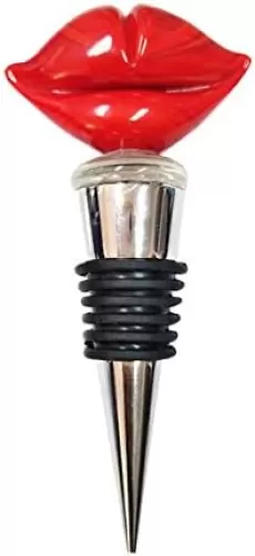 Red Lips Shaped Wine Stopper, Valentine
