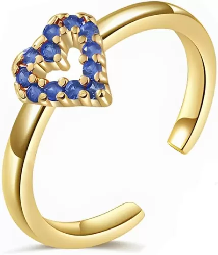 Toe Ring for Women Heart/Star/Spiral/Dolphin/Infinitely Foot Finger Rings Adjustable Open Toe Ring Summer Foot Jewelry