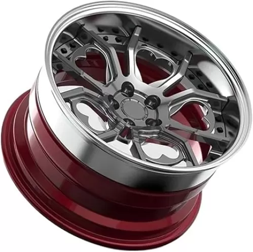 2pcs Custom Passenger Car Forged Wheels Car Wheel Rim OEM Heart Shaped Alloy Aluminum Customized Lightweight(STYLE3_20IN.)