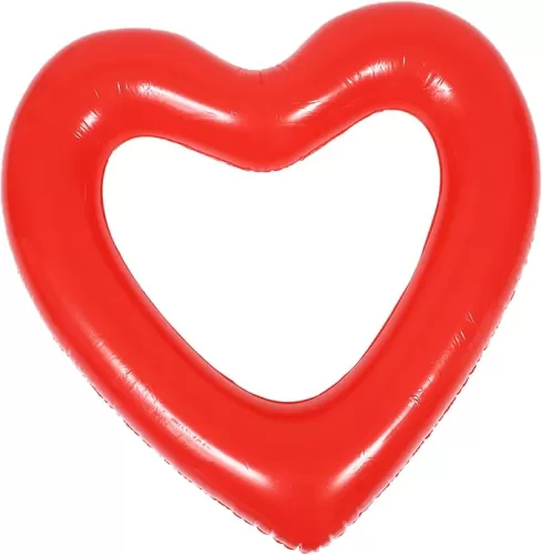 Love Swimming Ring Inflatable Couch Pool Heart Shaped Inflatable Pool Heart Shaped Pool Inflatable
