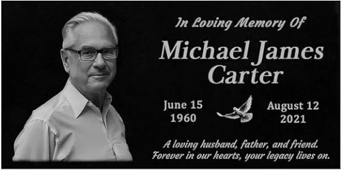 24x12 Personalized Granite Grave Stone – Custom Engraved Headstone for Cemetery, Memorial Plaque for Grave, Durable Tribute Marker for Loved Ones