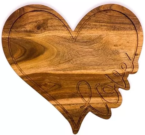 Affinity Decor Acacia Wood Valentine
