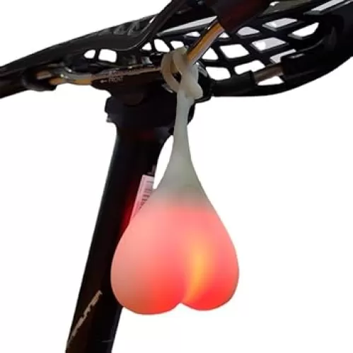 Bicycle Light Creative Bike Rear Taillight 4 Color Heart Ball Safety Light Riding Cycling Waterproof LED Lamp