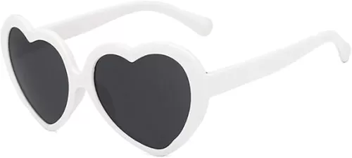 Retro Vintage Narrow Cat Eye Sunglasses for kids heart shaped sunglasses