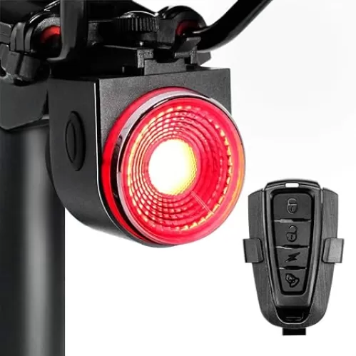 Smart Bike Tail Light: Auto On/Off Rear Bicycle Flashlight Ultra Bright Back Brake Light High Lumen Daytime Strobe USB Rechargeable Safety Red Led Taillight Waterproof Road Cycling Lights