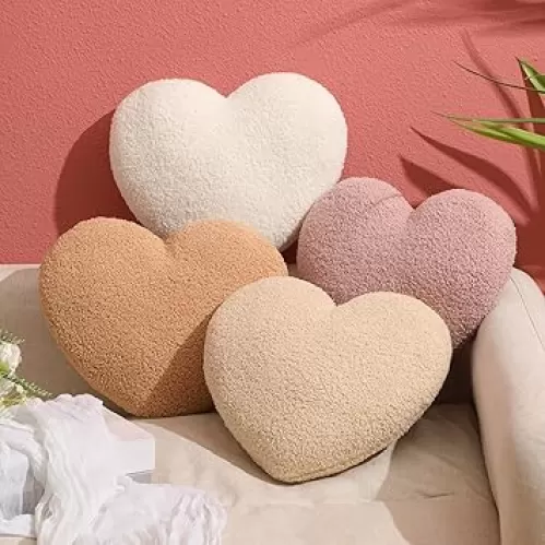 4 Pcs Sherpa Valentine