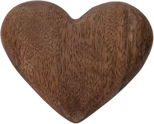 Creative Co-Op Mango Wood Heart
