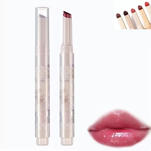Flortte Jelly Lipstick, Florette Jelly Lipstick, Flortte Beauty Chu Jelly Lipstick, Flortte First Kiss Love Lipstick, Jelly Lipstick Heart Korean Makeup Lip Pen (#07)