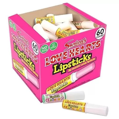 Swizzels Matlow Love Hearts Lipsticks (1 X 60)