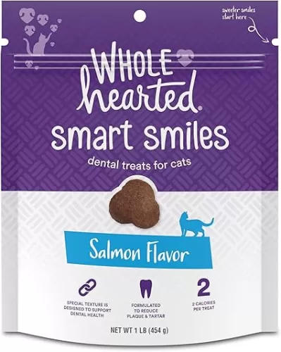 WholeHearted Salmon Flavor Cat Dental Treats 16 oz.