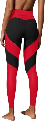Women's High Waist Leggings Heart Butt Yoga Trousers Jogging Bottoms Push Up Fitness Trousers Women Leggings Gym